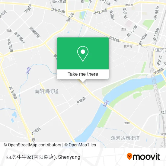 西塔斗牛家(南阳湖店) map