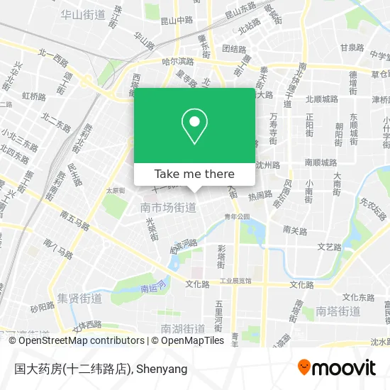 国大药房(十二纬路店) map