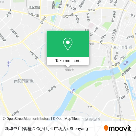 新华书店(碧桂园·银河商业广场店) map