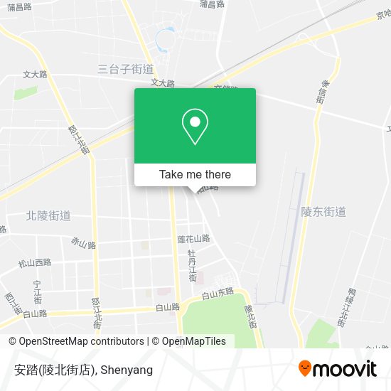 安踏(陵北街店) map