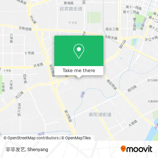 菲菲发艺 map