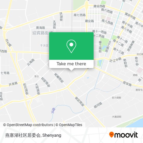 燕塞湖社区居委会 map