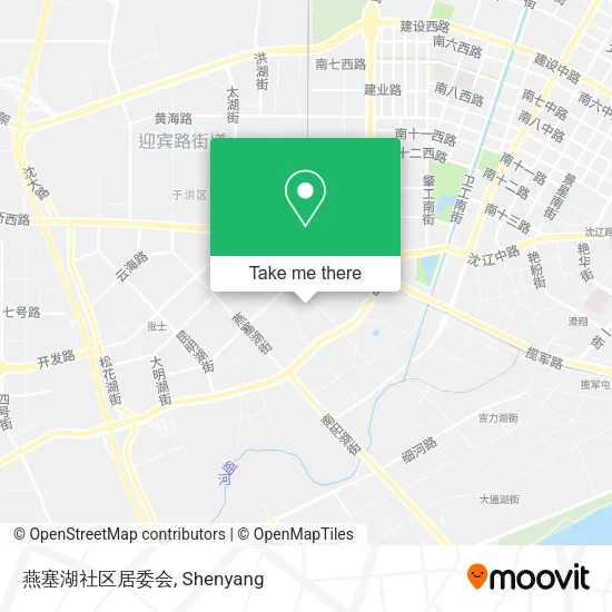 燕塞湖社区居委会 map