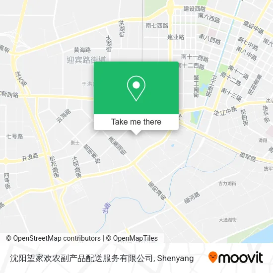 沈阳望家欢农副产品配送服务有限公司 map