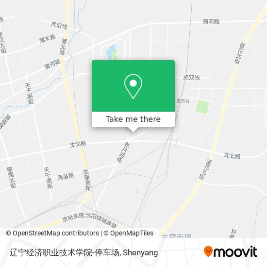 辽宁经济职业技术学院-停车场 map