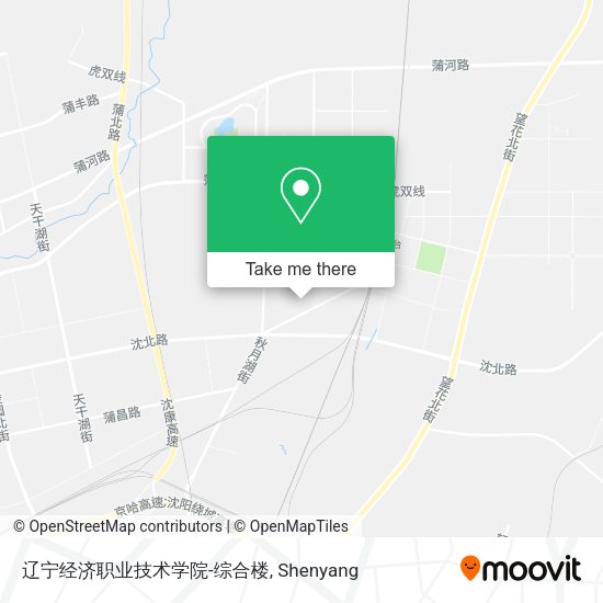 辽宁经济职业技术学院-综合楼 map