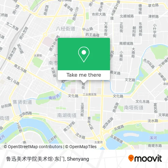 鲁迅美术学院美术馆-东门 map
