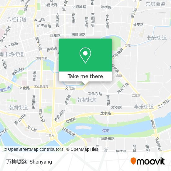 万柳塘路 map