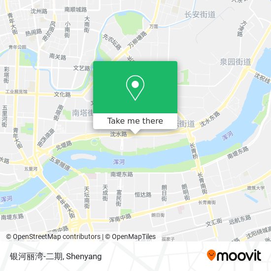 银河丽湾-二期 map