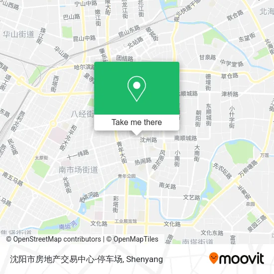沈阳市房地产交易中心-停车场 map