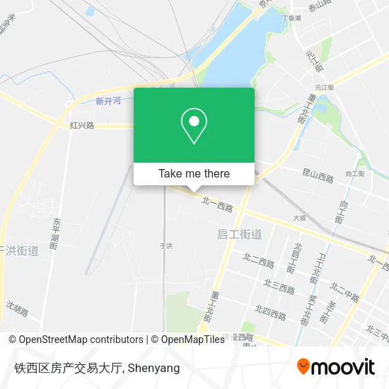 铁西区房产交易大厅 map