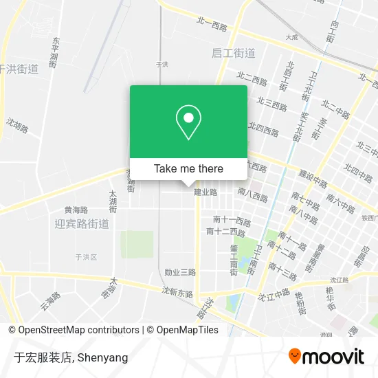 于宏服装店 map