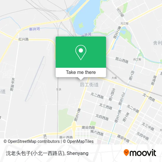 沈老头包子(小北一西路店) map