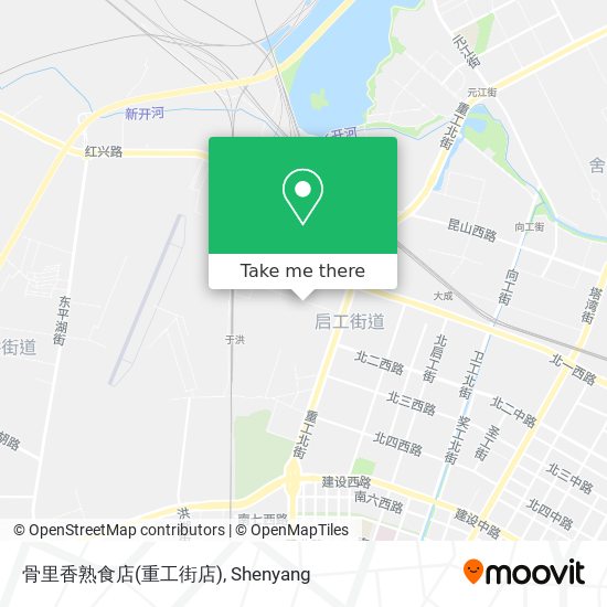 骨里香熟食店(重工街店) map