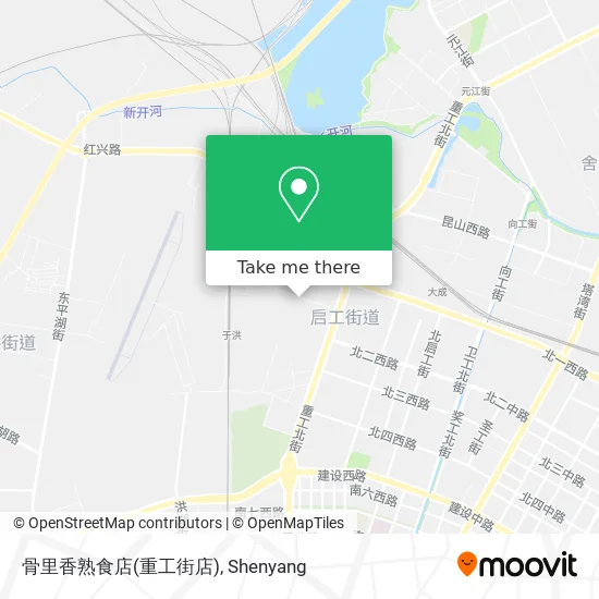 骨里香熟食店(重工街店) map