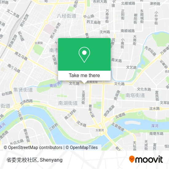 省委党校社区 map