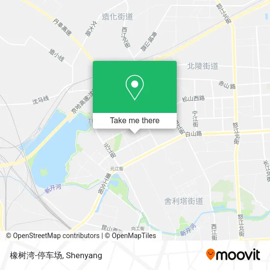 橡树湾-停车场 map