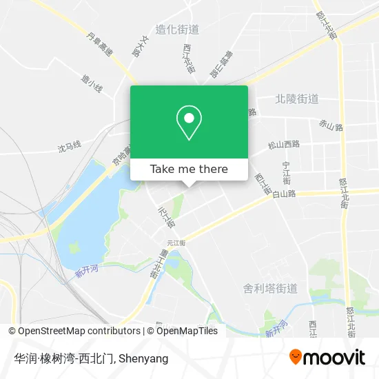 华润·橡树湾-西北门 map