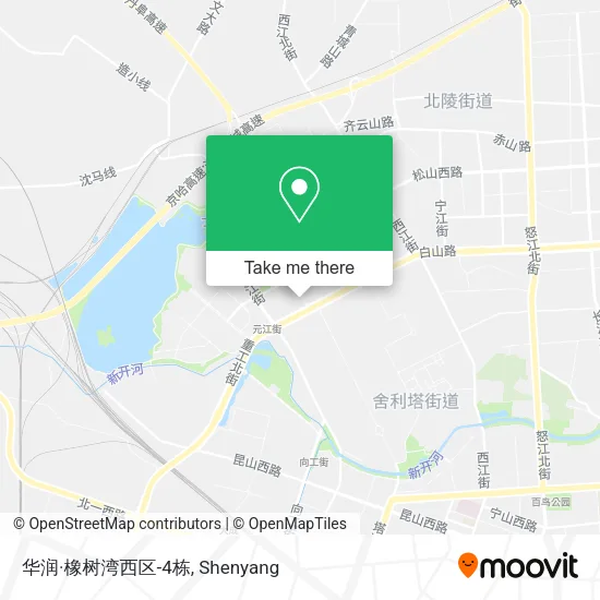 华润·橡树湾西区-4栋 map