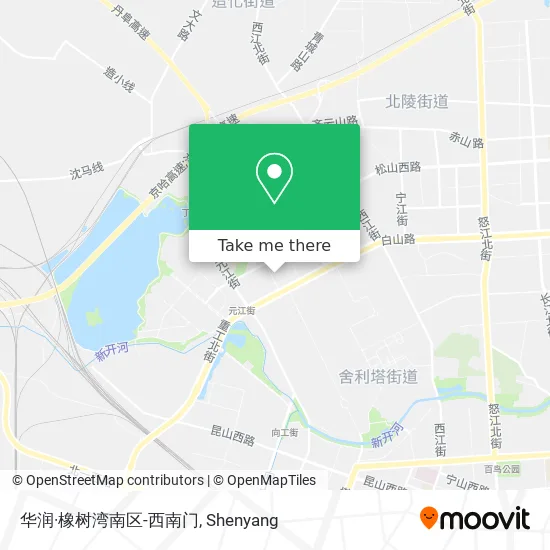 华润·橡树湾南区-西南门 map