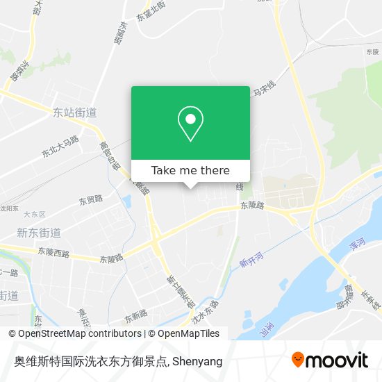 奥维斯特国际洗衣东方御景点 map