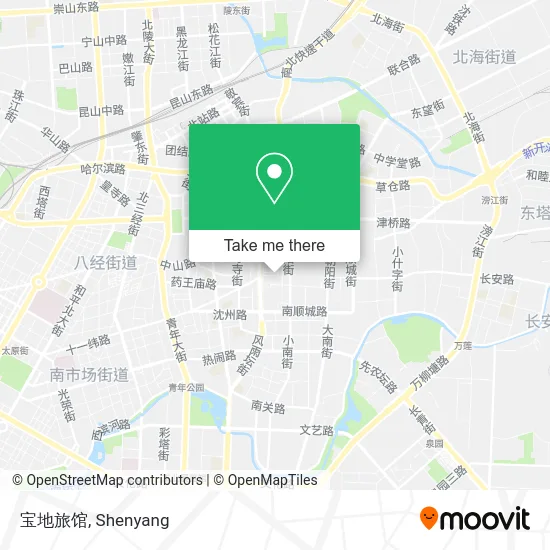 宝地旅馆 map