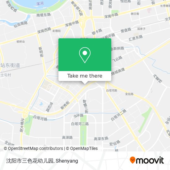 沈阳市三色花幼儿园 map