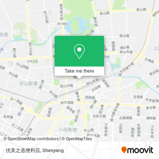 优美之选便利店 map