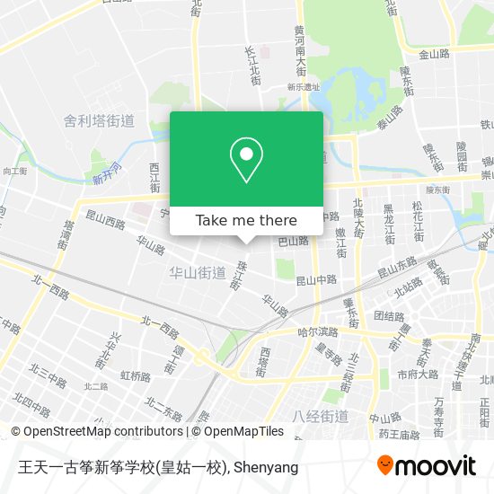王天一古筝新筝学校(皇姑一校) map