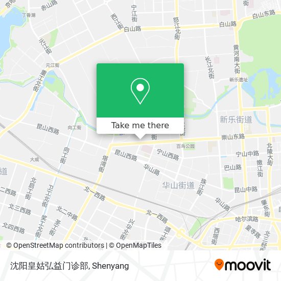 沈阳皇姑弘益门诊部 map
