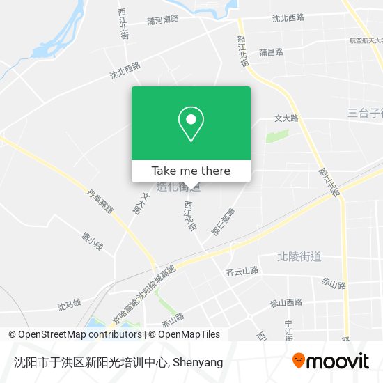 沈阳市于洪区新阳光培训中心 map