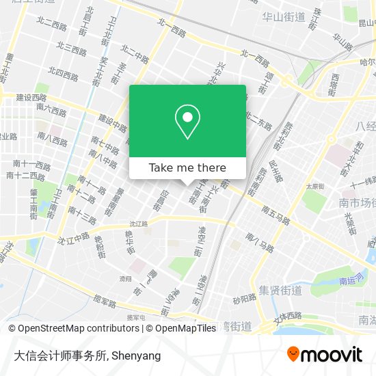 大信会计师事务所 map