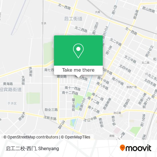 启工二校-西门 map
