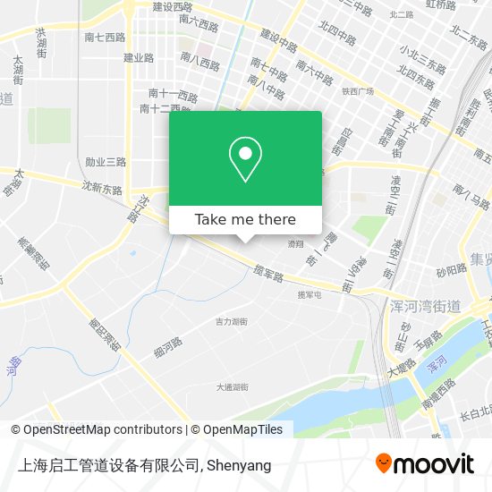 上海启工管道设备有限公司 map