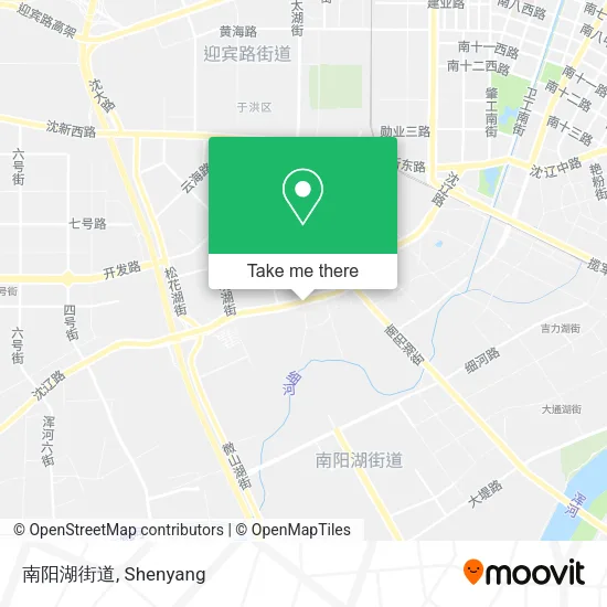南阳湖街道 map