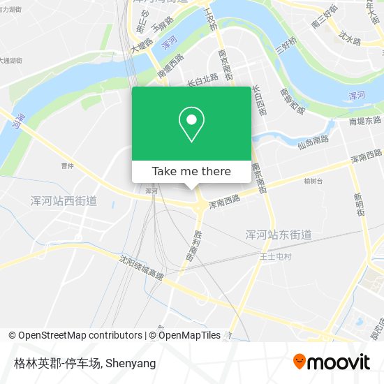 格林英郡-停车场 map