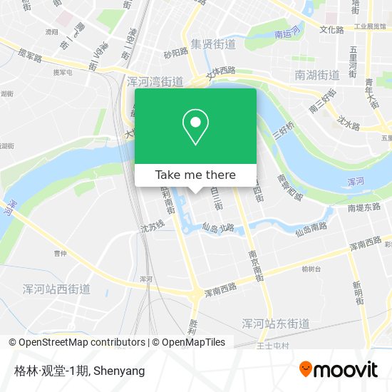 格林·观堂-1期 map