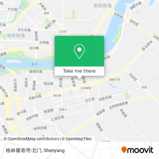 格林馨港湾-北门 map