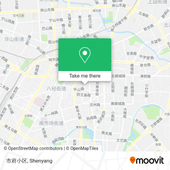市府小区 map