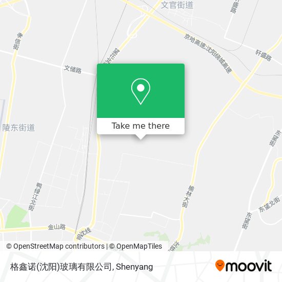 格鑫诺(沈阳)玻璃有限公司 map