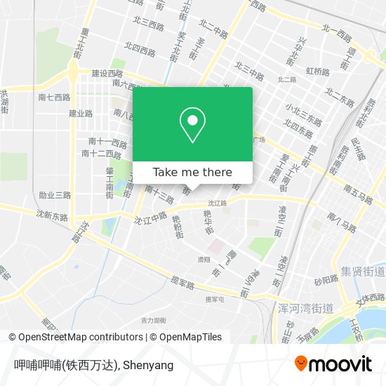 呷哺呷哺(铁西万达) map