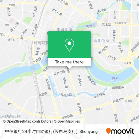 中信银行24小时自助银行(长白岛支行) map