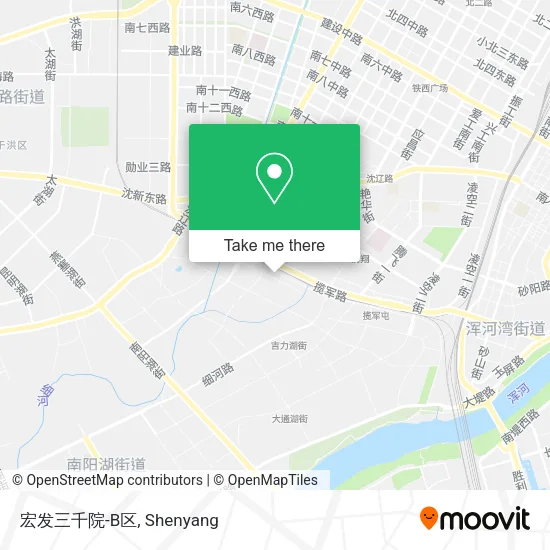 宏发三千院-B区 map
