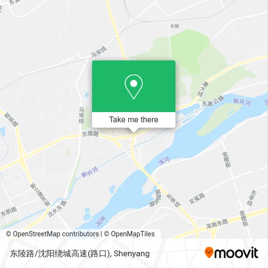 东陵路/沈阳绕城高速(路口) map