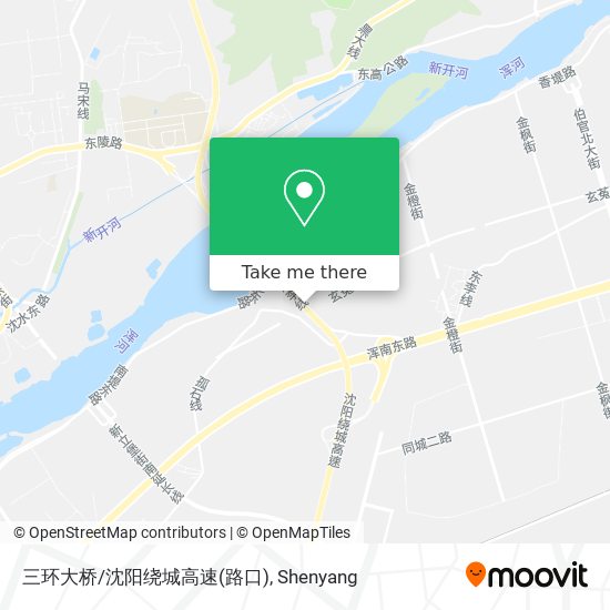 三环大桥/沈阳绕城高速(路口) map