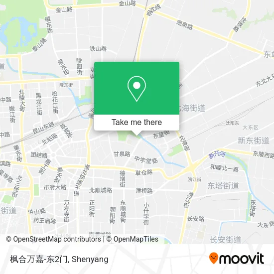 枫合万嘉-东2门 map