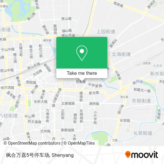 枫合万嘉5号停车场 map