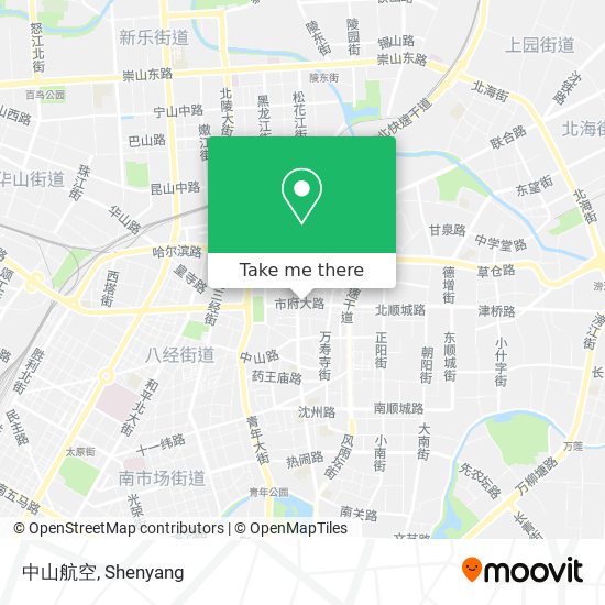 中山航空 map