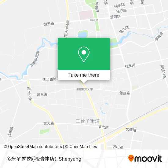 多米的肉肉(福瑞佳店) map