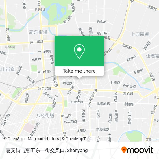惠宾街与惠工东一街交叉口 map